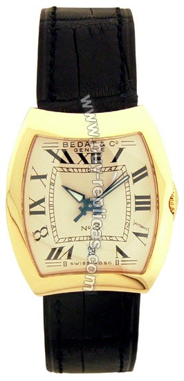 Bedat No. 3 18kt Yellow Gold Black Ladies Watch 314.300.800