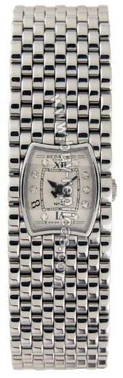 Bedat No. 3 Diamond Steel Ladies Watch 308.011.109