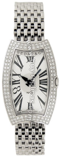 Bedat No. 3 Diamond Steel Ladies Watch 384.031.600