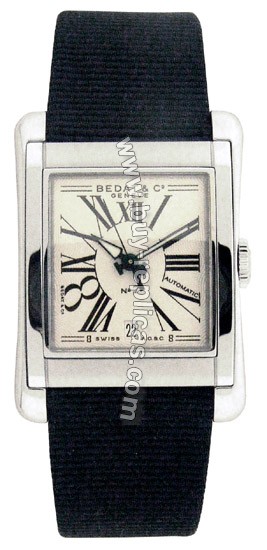 Bedat No. 7 Steel Black Ladies Watch 728.010.101