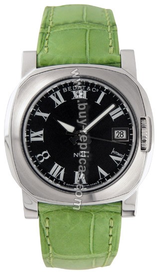 Bedat No. 8 Steel Green Ladies Watch 838.010.300