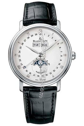 Blancpain Villeret Moon Phase Mens Watch 6263.1127A.55