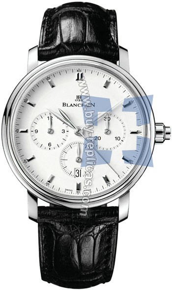 Blancpain Villeret Chronograph Mens Watch 6185.1127.55