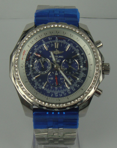 Breitling Bentley Stainless Steel Blue  watch