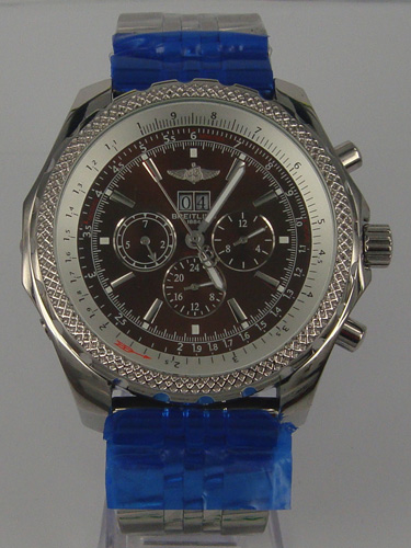 Breitling Bentley Stainless Steel Black watch