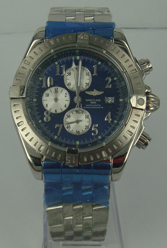 Breitling Windrider Blue Mens Watch