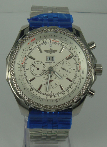 Breitling Bentley Stainless Steel White watch