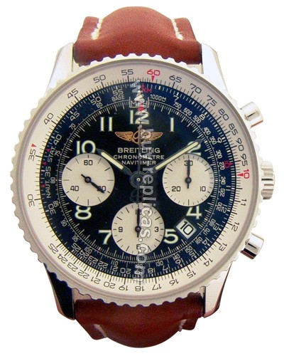 Breitling Navitimer Steel Brown Mens Watch A23322-B637-BNLT