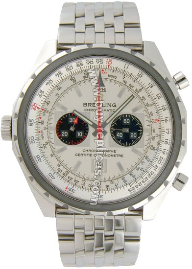 Breitling Navitimer Chono-matic Steel Chronograph Mens Watch A4136012-G5-431