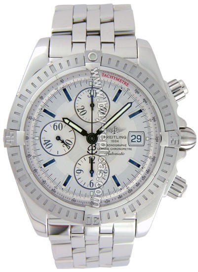 Breitling Windrider Chronomat Evolution Steel Mens Watch A1335611/G569