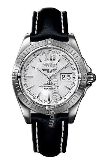 Breitling Windrider Cockpit Steel Black Mens Watch A4935011-G5-468