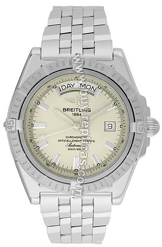 Breitling Windrider Headwind Steel Cream Mens Watch A453551-G5-354A