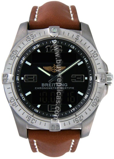 Breitling Professional Aerospace Titanium Mens Watch E7936210-B7-433X