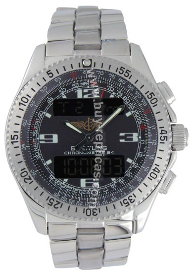 Breitling Professional B-1 Steel Grey Mens Watch A7836238