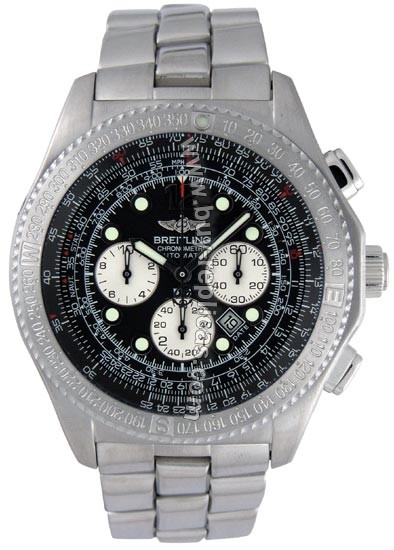 Breitling Professional B-2 Chronograph Steel Black Mens Watch A4236222-B6