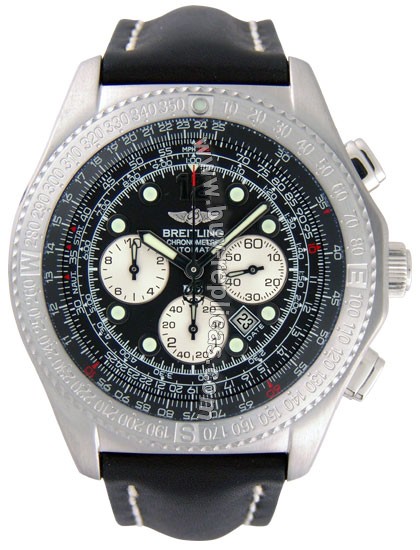 Breitling Professional B-2 Chronograph Steel Black Mens Watch A4236222-B6-435X