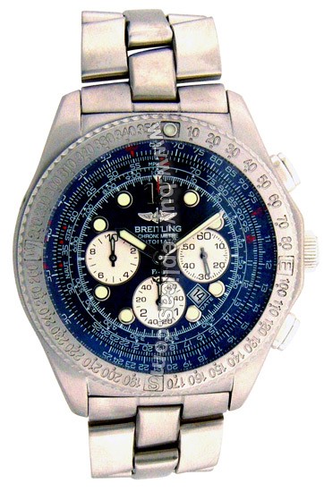 Breitling Professional B-2 Chronograph Steel Black Mens Watch A4236223-B5