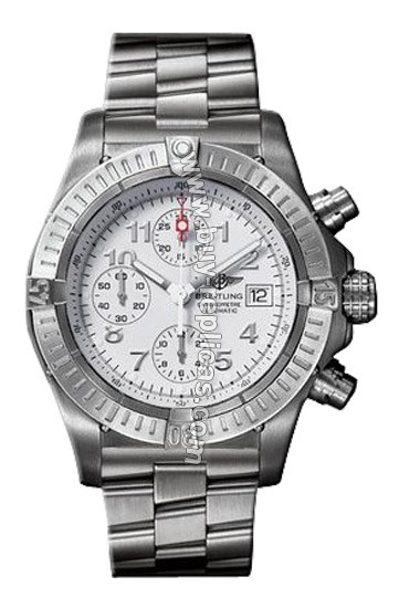 Breitling Aeromarine Chrono Avenger Titanium White Mens Watch E1336009-A5-562