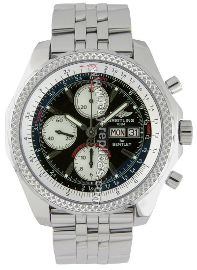 Breitling Bentley GT Black Mens Watch A1336212-B7-972A