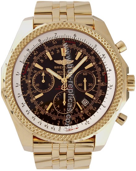 Breitling Bentley Motors Limited Edition 18kt Yellow Gold Mens Watch K2536212-B6-87