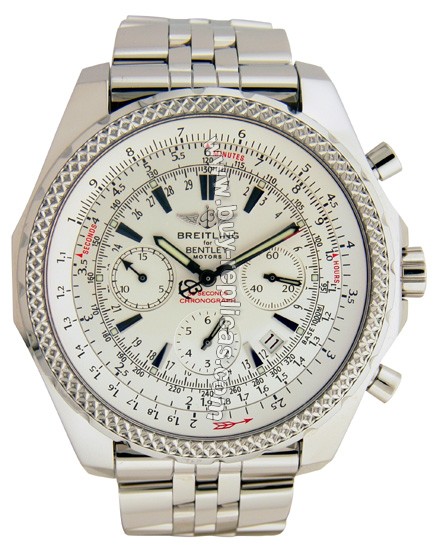 Breitling Bentley Motors Chronograph Steel Mens Watch A2536212-G5-970A