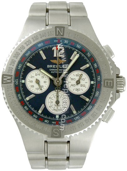 Breitling Professional Hercules Steel Blue Mens Watch A3936310-C5-890A