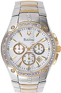 Bulova Diamond Chronograph Men's Watch 98E001