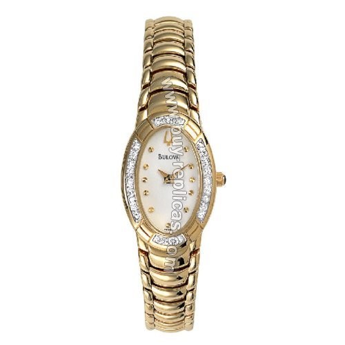 Bulova 98W07 Diamond Series Mother of Pearl Dial Women's Watch