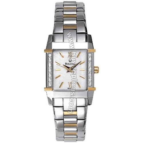 Bulova 98W10 Diamond Series Mother of Pearl Dial Women's Watch