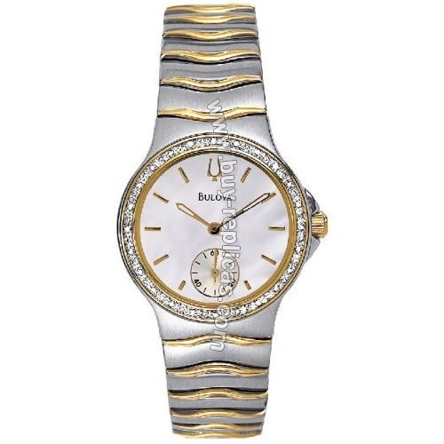 Bulova 98W12 Diamond Series Mother of Pearl Dial Women's Watch