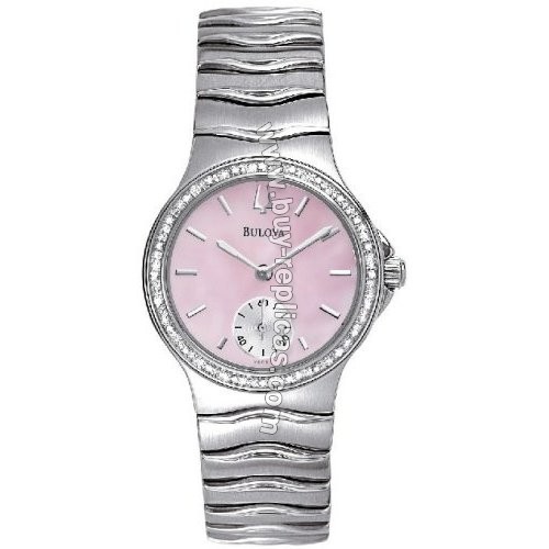 Bulova 96R57 Diamond Series Mother of Pearl Dial Women's Watch