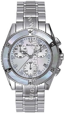 Bulova 96P25 Diamond Series Mother of Pearl Dial Women's Watch