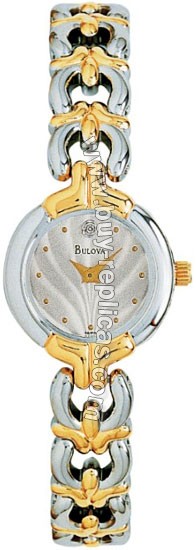 Bulova Diamond Two-Tone Steel Ladies Watch 98P15