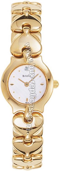 Bulova Diamond Gold-Tone Ladies Watch 97S47