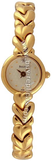 Bulova Diamond Gold-Tone Ladies Watch 97S59