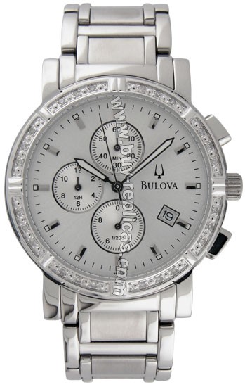 Bulova Diamond Mens Watch 96E03