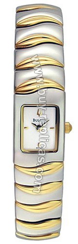 Bulova Bracelet Two Tone Stainless Steel Ladies Watch 98T63