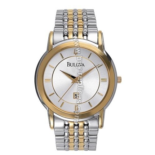 Bulova 98H48 Bracelet Series Silver Dial Men's Watch