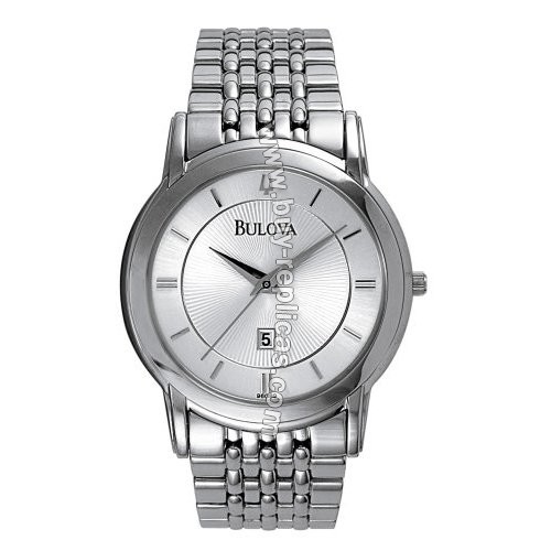 Bulova 96G89 Bracelet Series Silver Dial Men's Watch