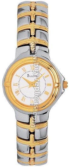 Bulova Bracelet Two-Tone Steel Ladies Watch 98L56