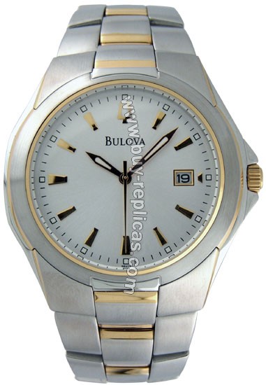 Bulova Bracelet Two-Tone Mens Watch 98H19