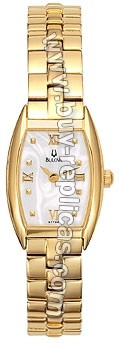 Bulova Bracelet Gold-Tone Dress Ladies Watch 97T98