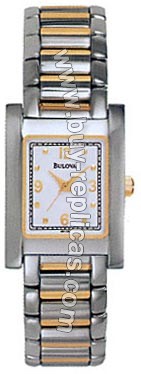 Bulova Bracelet Two-Tone Ladies Watc 98T49