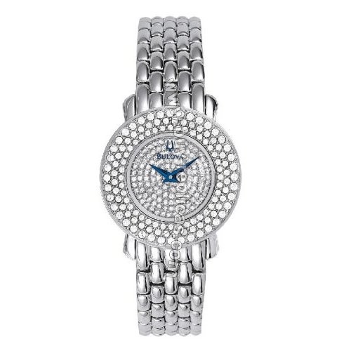 Bulova 96T60 Crystal Series Crystal Covered Dial Dial Women's Watch