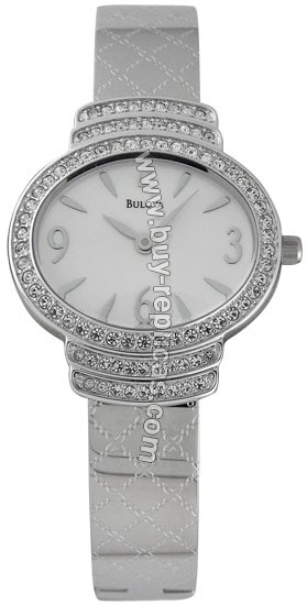 Bulova Crystal Steel Ladies Watch 96L002