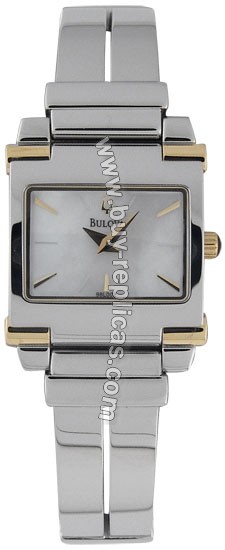 Bulova Bangle Two-tone Steel Ladies Watch 98L002