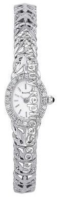 Bulova 14kt White Gold White Dial Ladies Watch 95U13