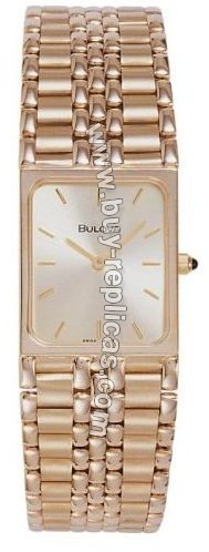 Bulova 14kt Yellow Gold Champagne Mens Watch 95C06