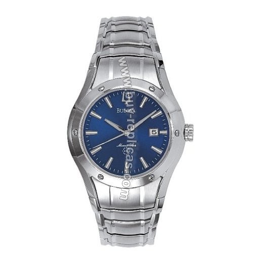 Bulova 96G92 Marine Star  Series Blue Dial Men's Watch