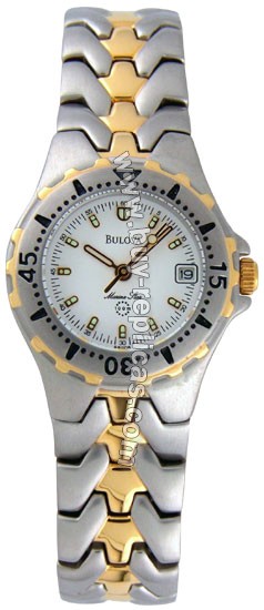 Bulova Marine Star Two-Tone Ladies Watch 98U06